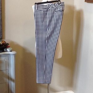 Talbots Hampshire pant in on trend gingham
